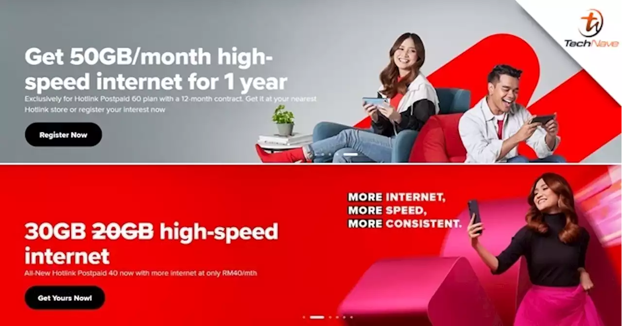 Maxis adds 10GB extra of mobile data for both Hotlink Postpaid 60 & 40 | TechNave