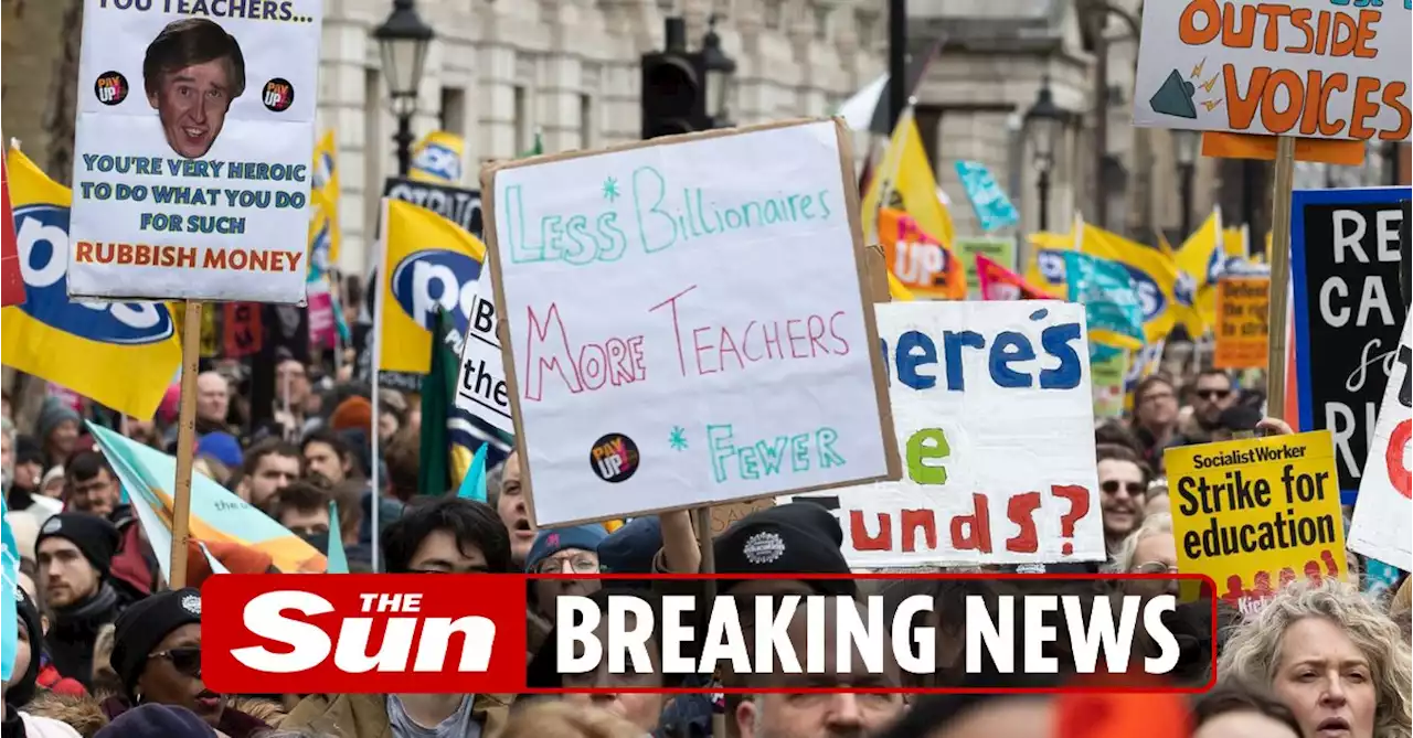 Thousands of teachers postpone strikes in days after new pay offer