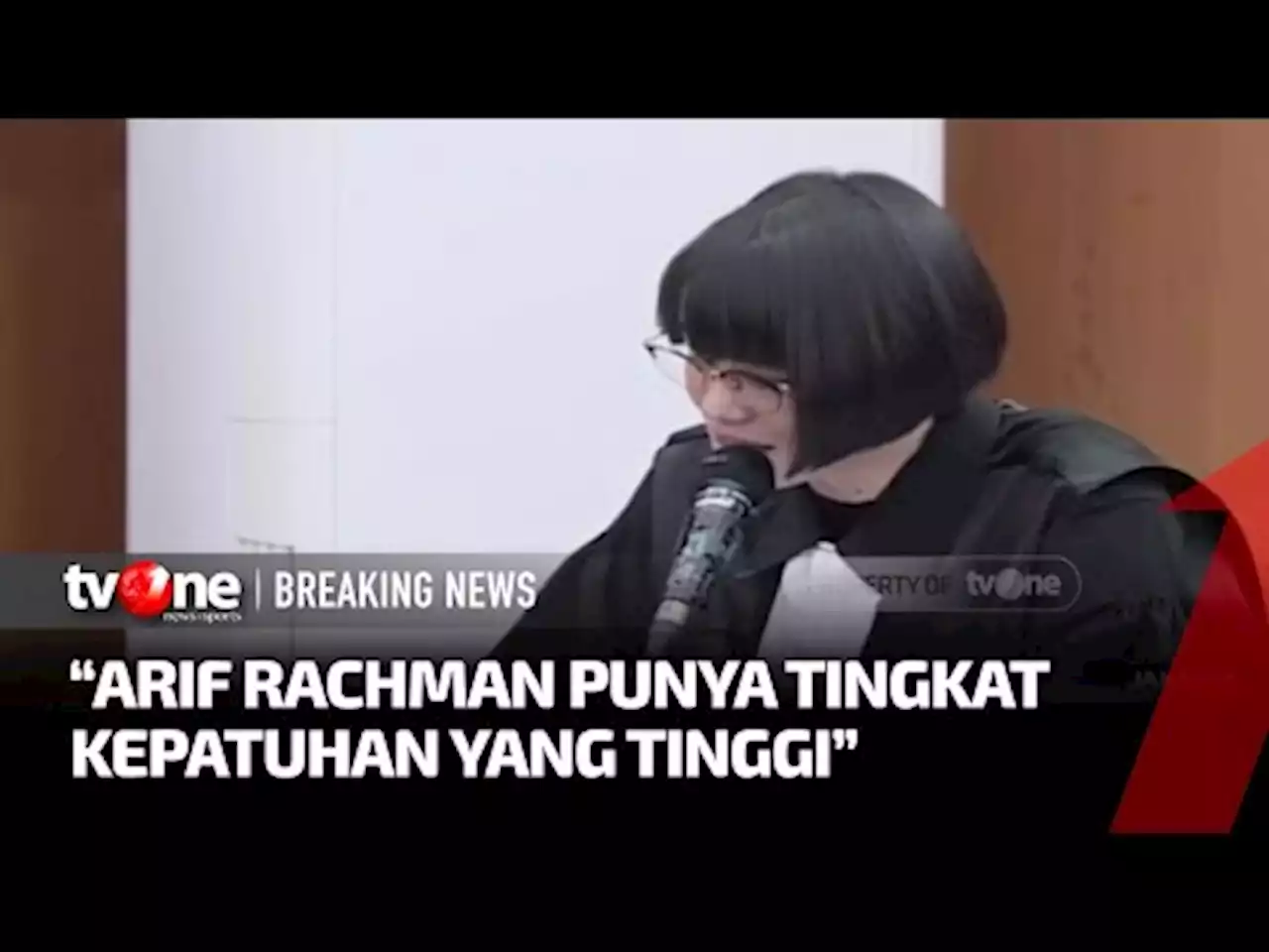 Kuasa Hukum Tekankan Kejujuran Arif Rachman dalam Dupliknya - tvOne