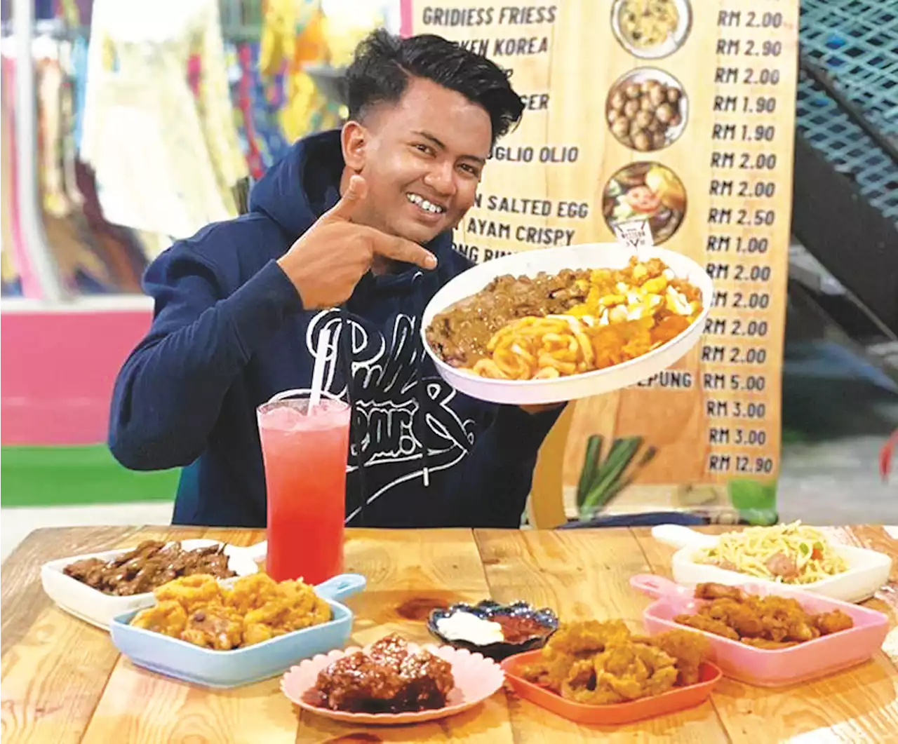 Kedai makanan menu Barat RM1.90 jadi tumpuan pelajar IPT