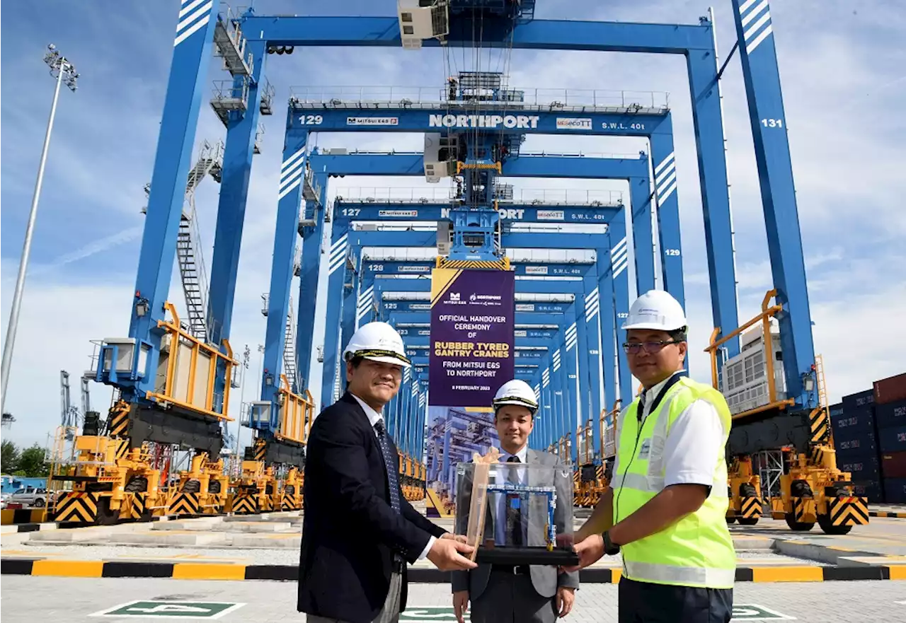Northport terima peralatan terminal dari Jepun