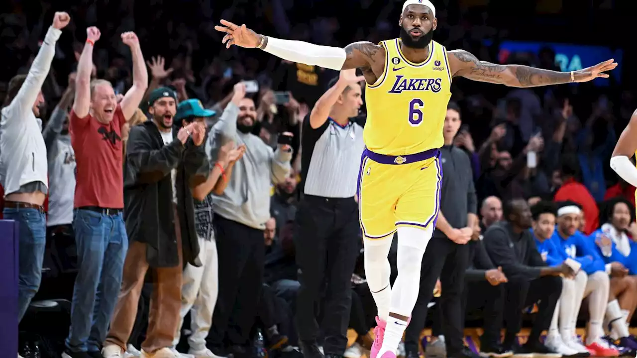 LeBron James' record-setting moment with Kareem Abdul-Jabbar drew record engagement, viewership