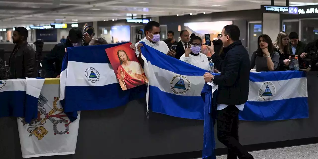 Planeload of Freed Nicaraguan Political Prisoners Arrives in U.S.