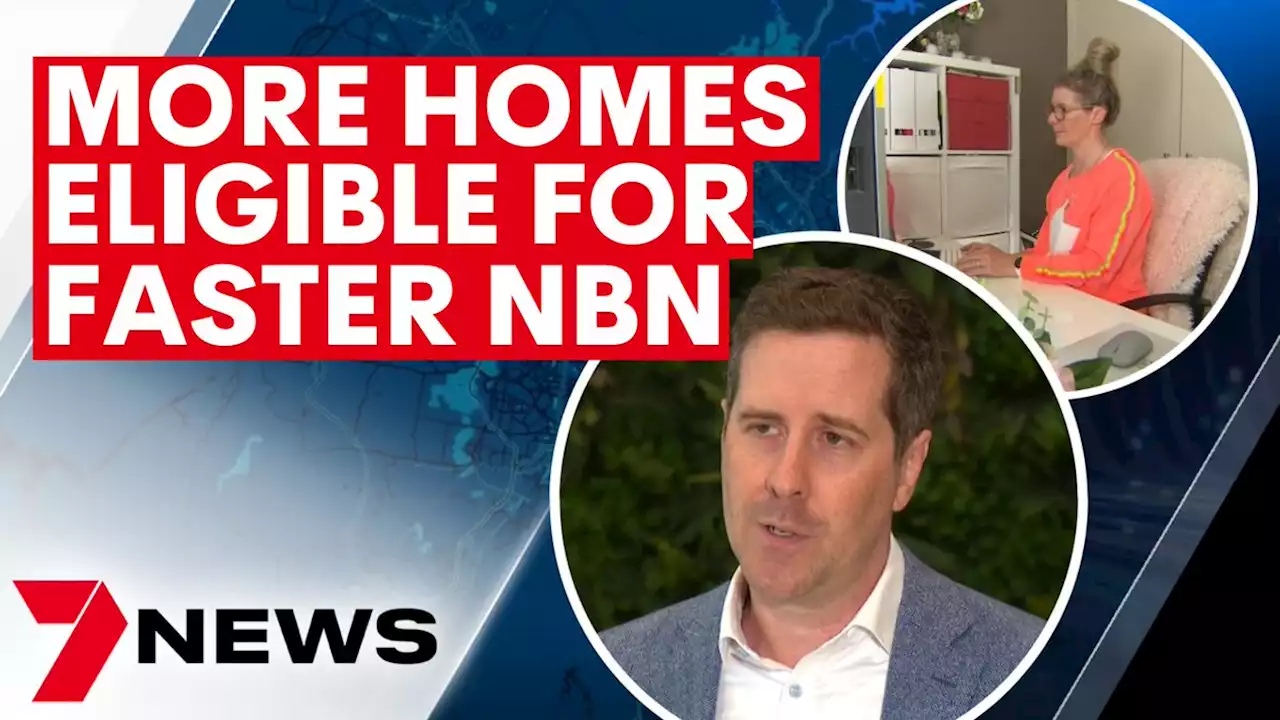 More Australian homes are eligible for NBN upgrades, switching from copper to optic fibre | 7NEWS