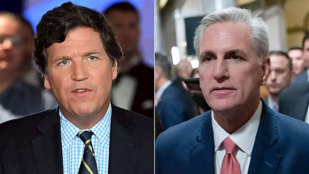 McCarthy defends giving Fox host Tucker Carlson access to previously unreleased Jan. 6 security video