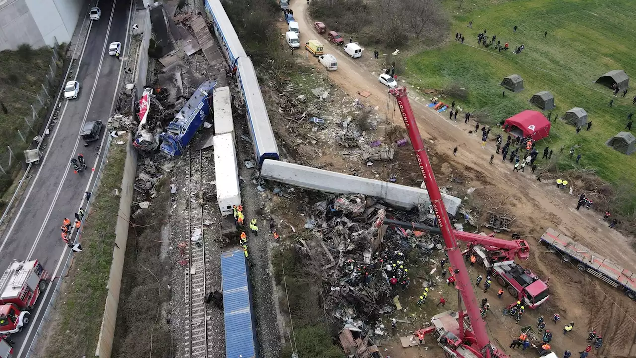 Greece train crash: At least 29 dead, 85 injured after 2 trains collide, officials say