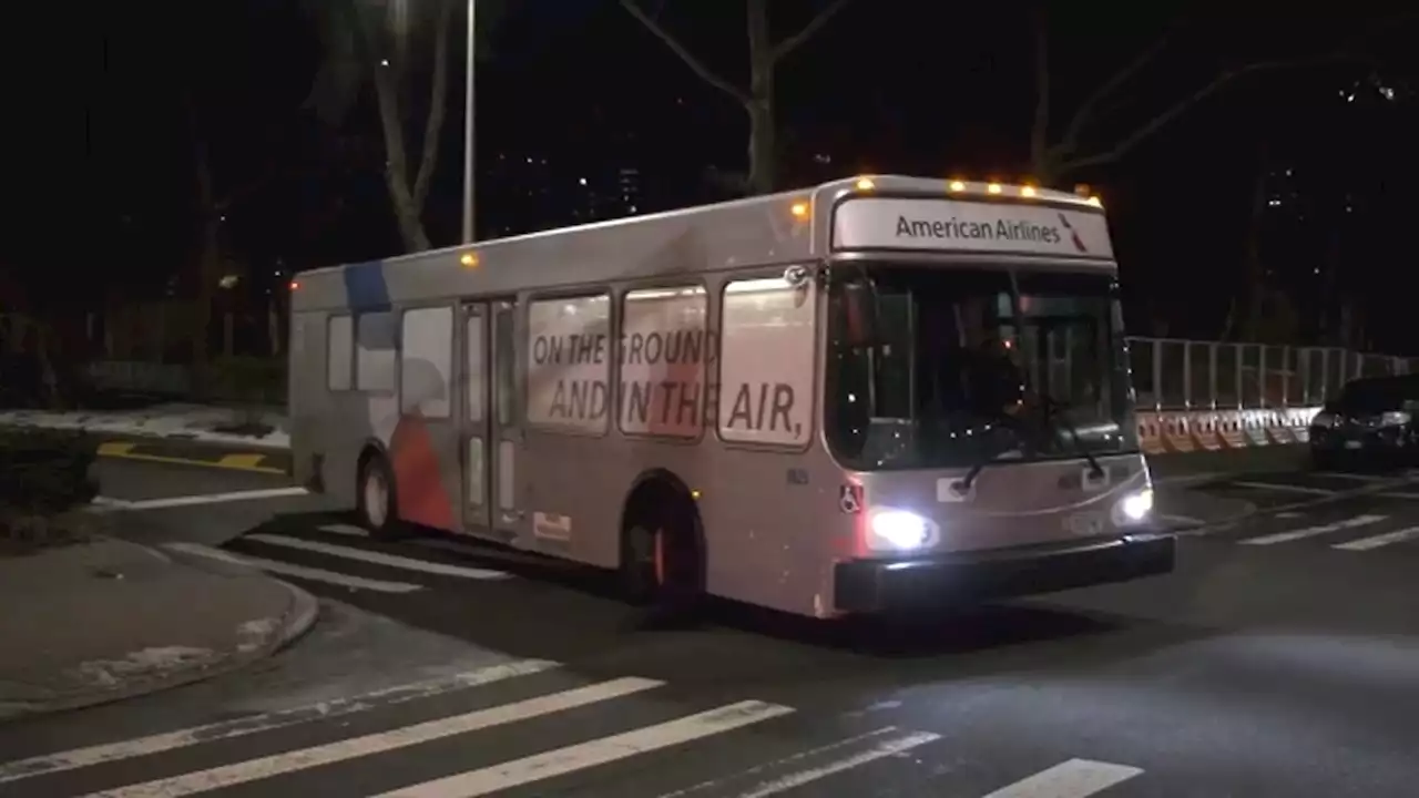 Police arrest man accused of stealing American Airlines bus from JFK Airport, driving it across NYC