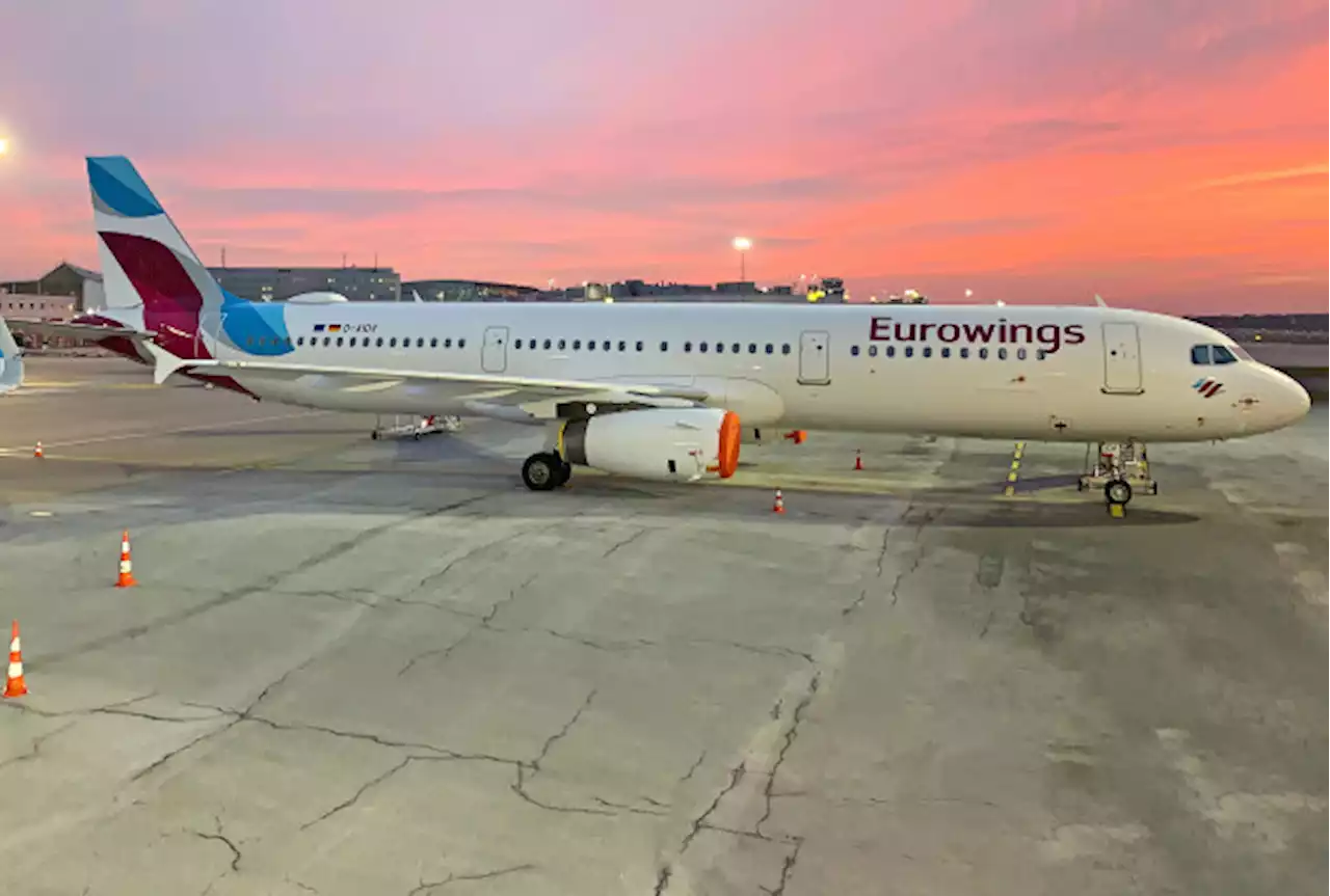 Eurowings flottet erste A321 ein