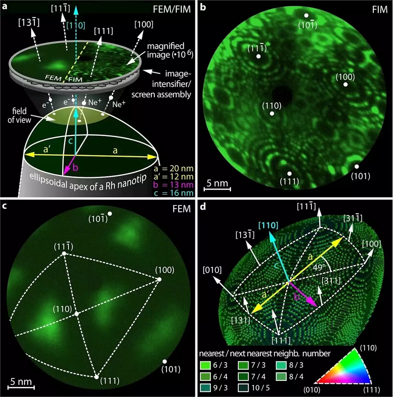 Chaos Detected at the Nanoscale