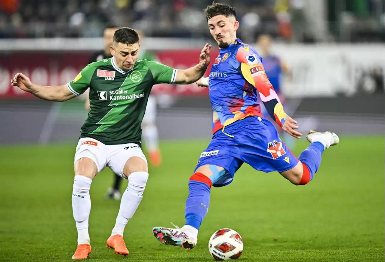 Liveticker: St. Gallen - Basel – Guillemenot trifft – St. Gallen geht 1:0 in Führung