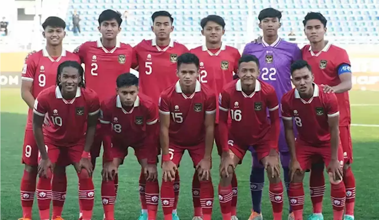 Babak I Piala Asia U-20: Indonesia Tertinggal 0-1 dari 10 Pemain Irak