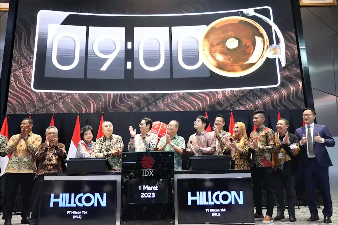 Hillcon (HILL) Melenggang di Lantai Bursa, Harga Saham Naik 9 Persen