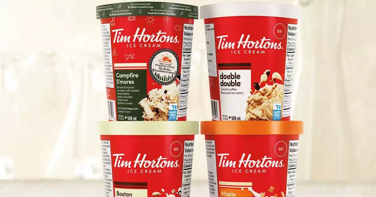 Tim Hortons Double Double flavoured ice cream is officially a thing