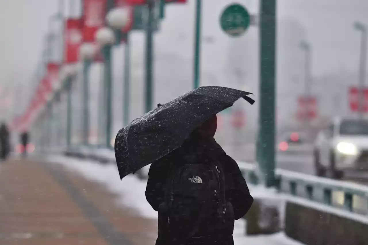 'Another round of snow is expected': Metro Vancouver to see more snow this evening