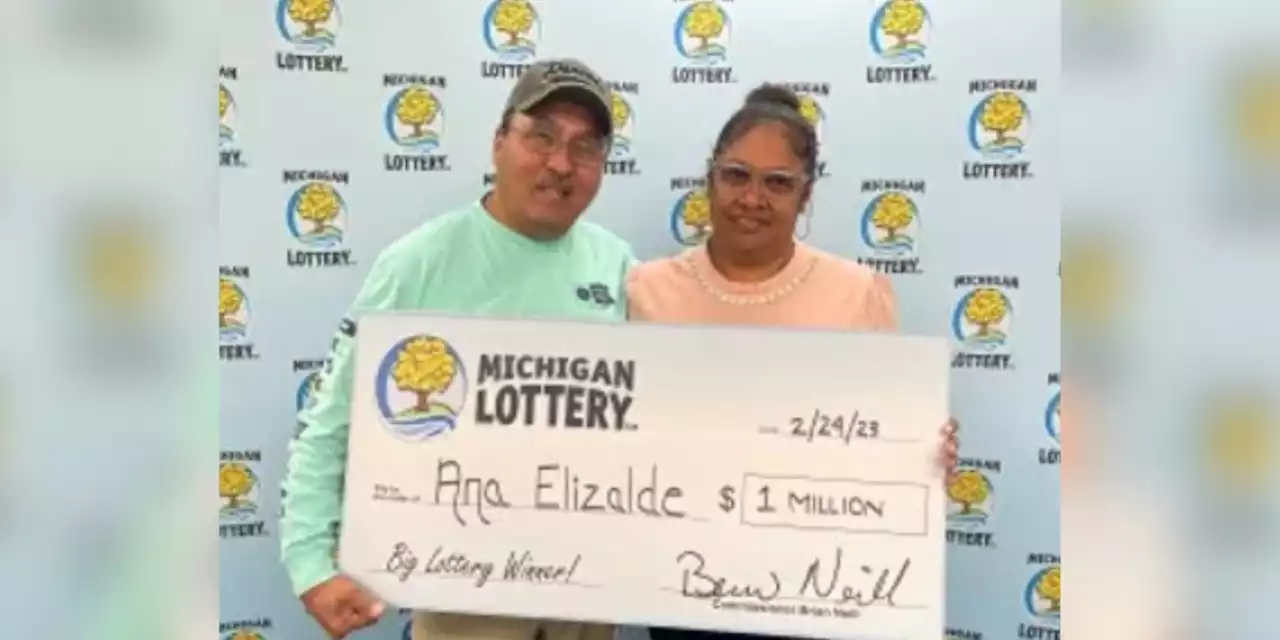 Winner of $1M lottery says husband found ticket in pocket a week later