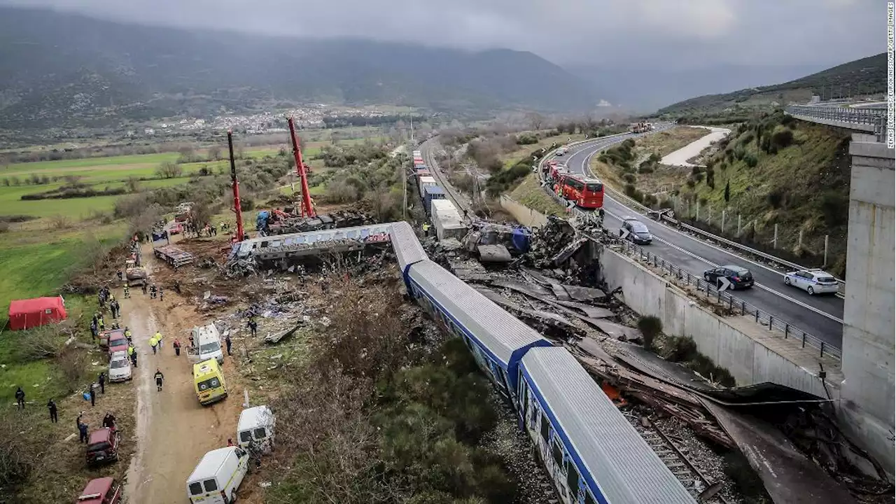 Live updates: Train crash in Greece - at least 38 killed in head-on collision