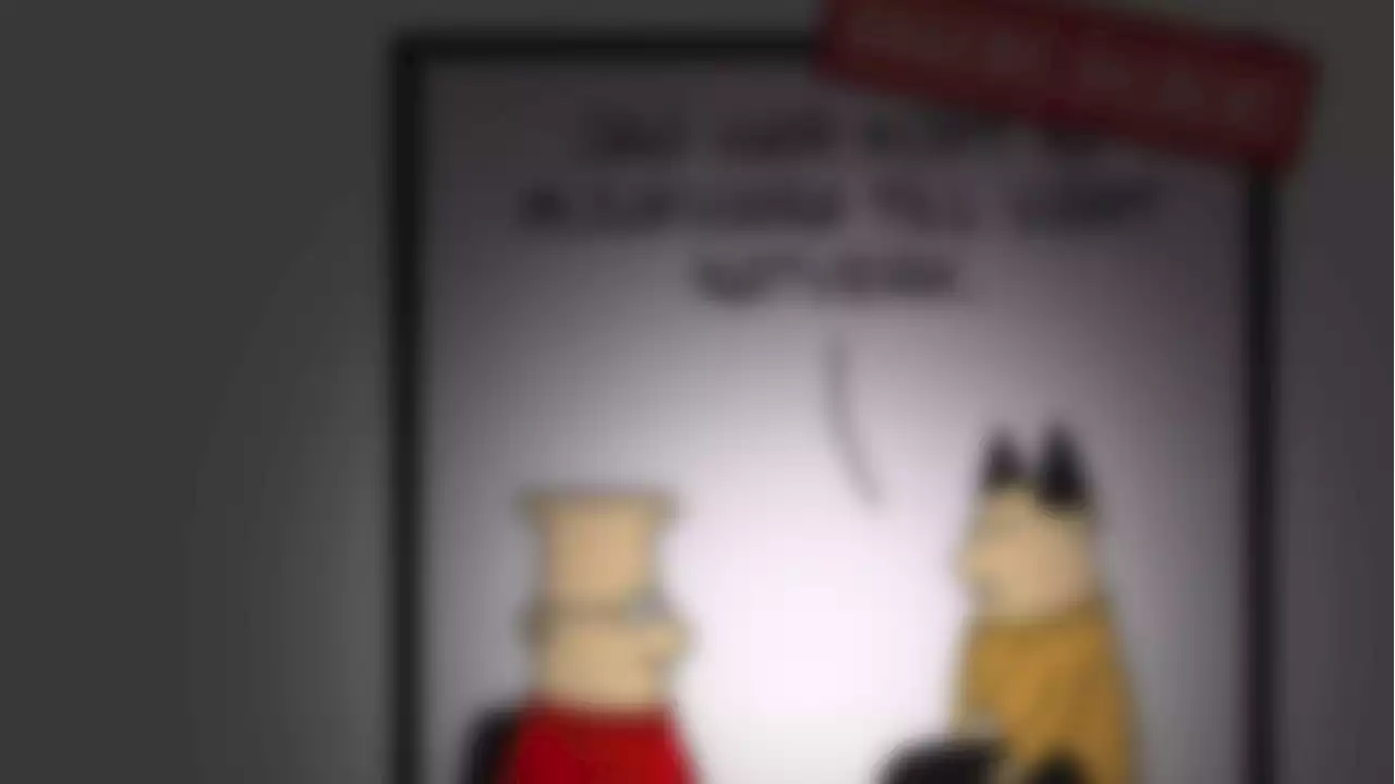 Därför slutar vi att publicera Dilbert