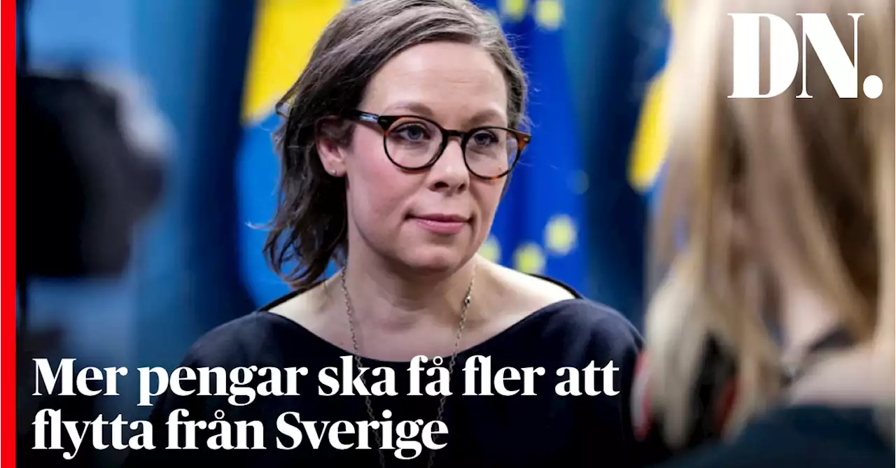 Mer pengar ska få fler att flytta från Sverige