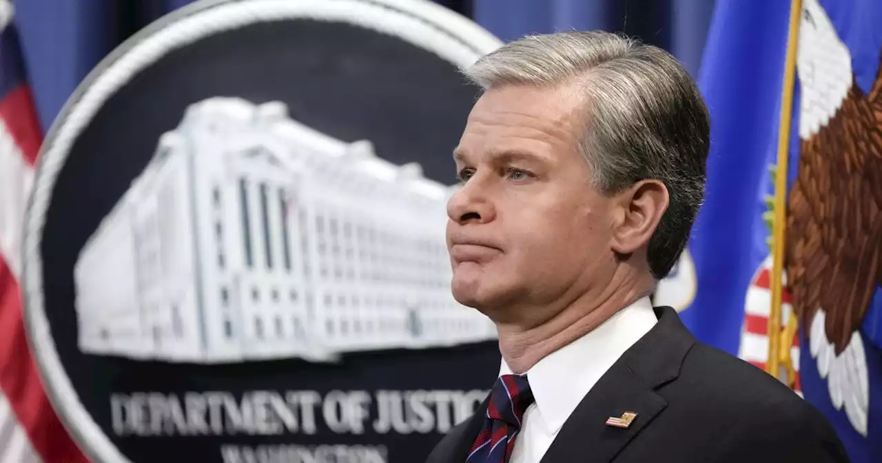 Christopher Wray claims 'total confidence' in Jan. 6 pipe bomb investigation