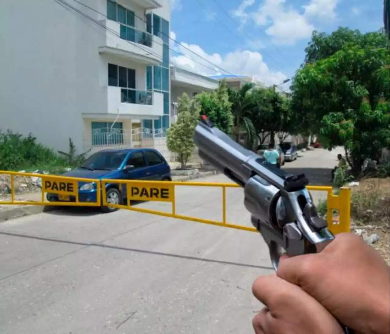 “La novia venía gritando”: atracadores le disparan a hombre en El Recreo