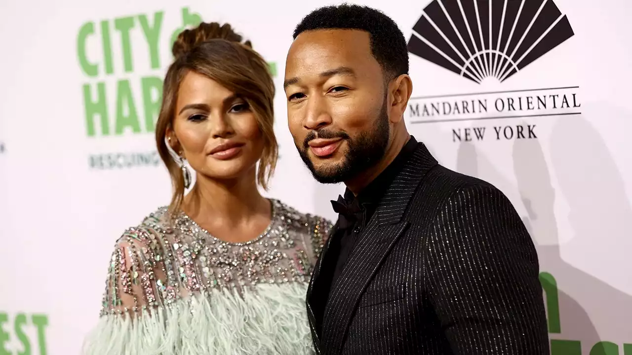 Chrissy Teigen Shares Sweet Video of John Legend and Newborn Daughter