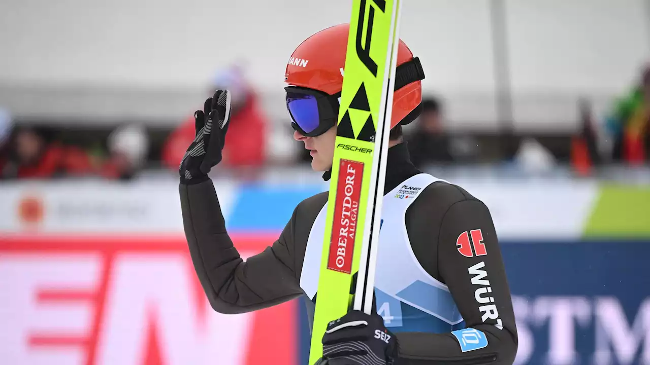 Nordische Ski-WM 2023: Deutsche Kombinierer im Teamwettbewerb nach dem Springen auf Medaillenkurs