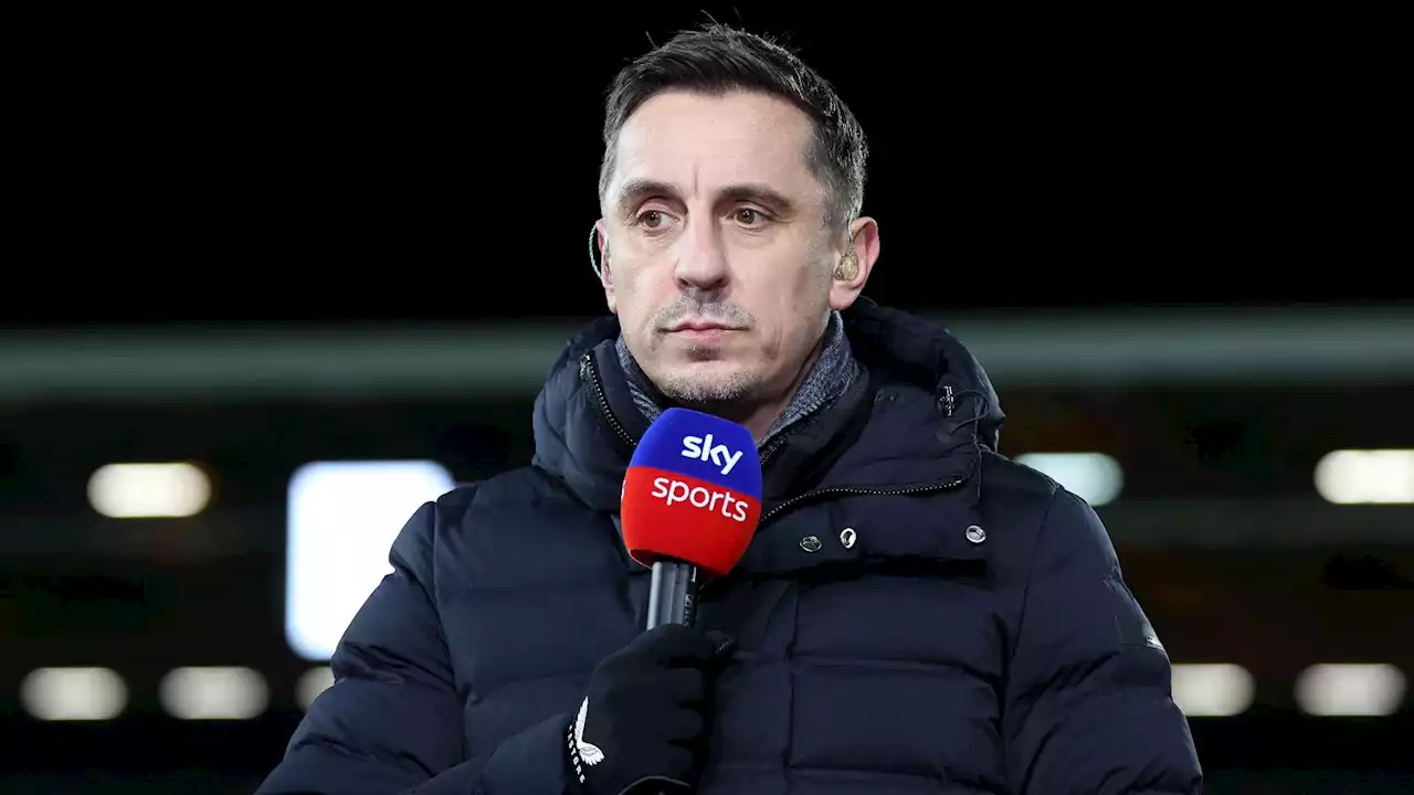 Neville maintains controversial Arsenal, Man Utd Prem prediction after Carabao Cup final