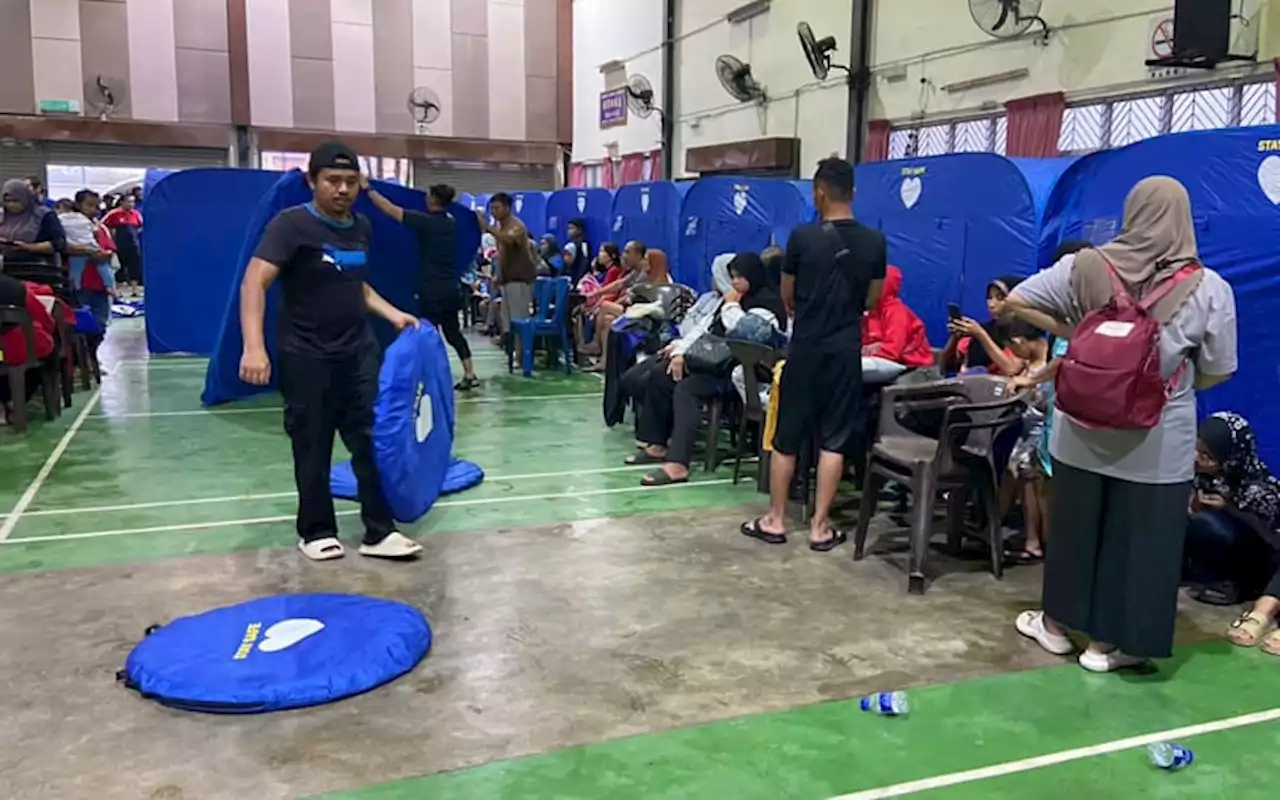 Johor kembali banjir, 1,591 dipindah