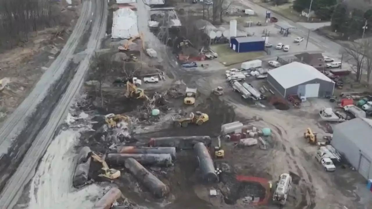 Holcomb concerned over shipment of Ohio train derailment waste materials to Indiana