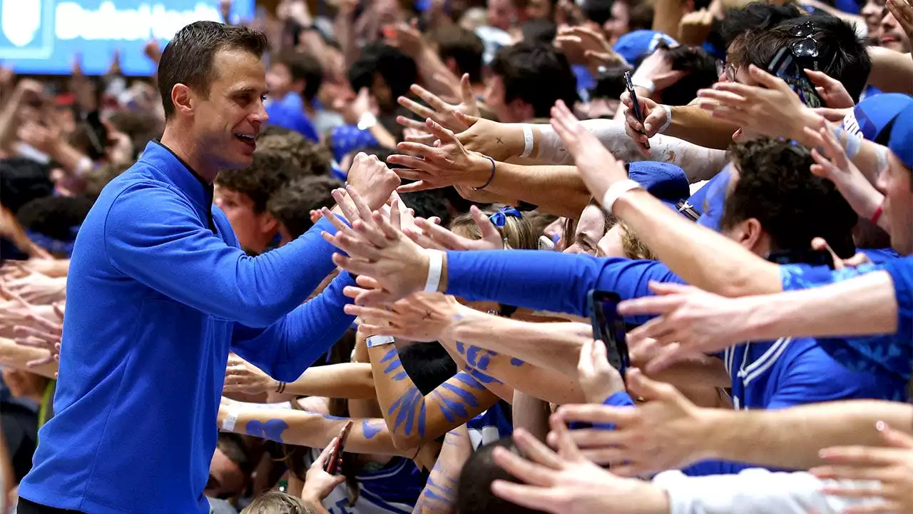 First-year Duke head coach Jon Scheyer makes history at Cameron Indoor Stadium