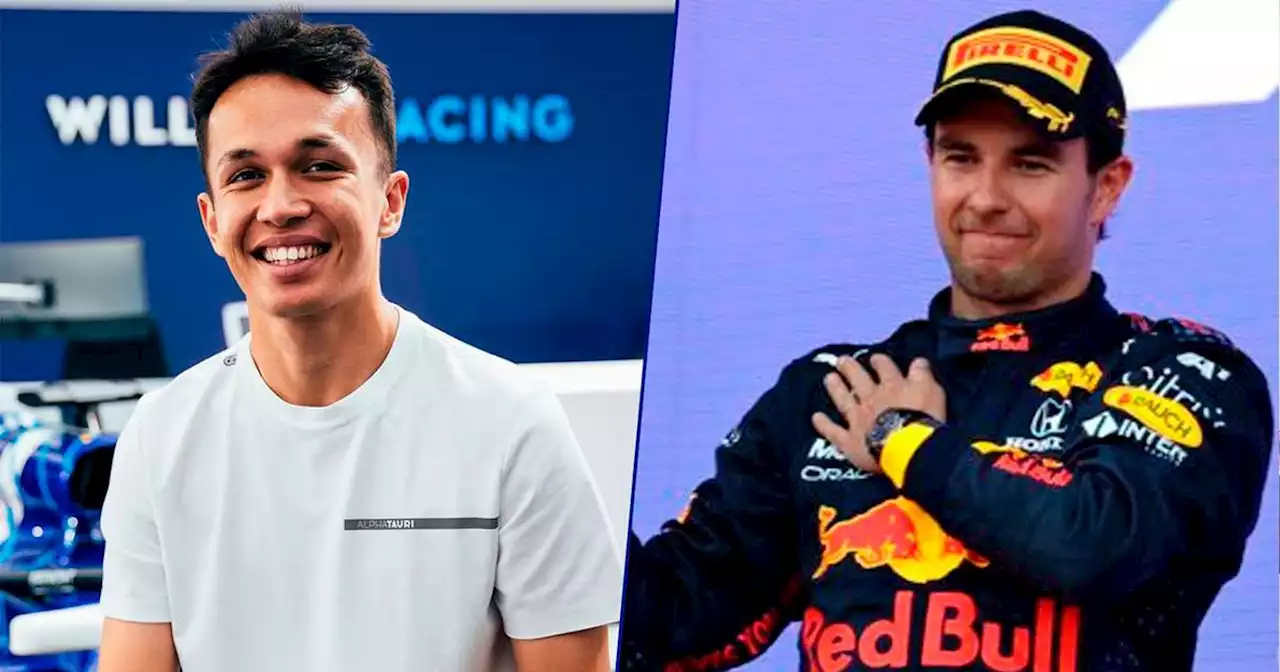 ¿Advertencia para Checo? Albon reveló que el RB19 sólo beneficiará a Verstappen