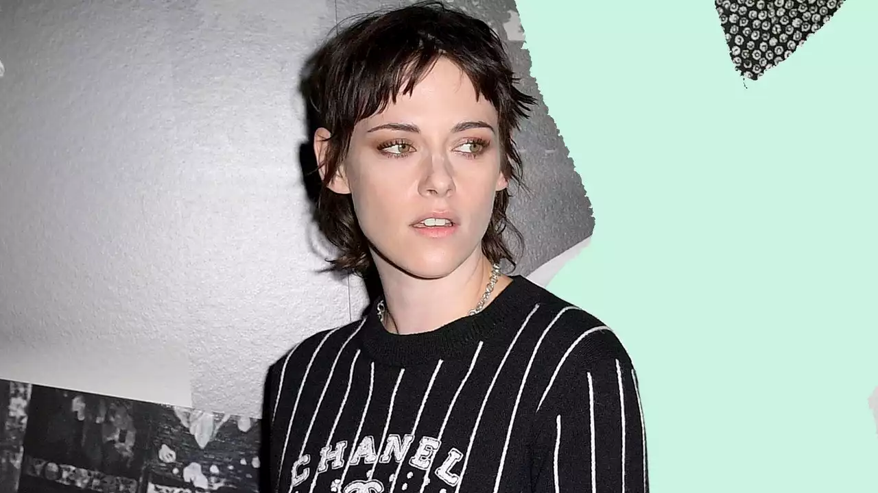 Kristen Stewart goes braless in sheer Chanel