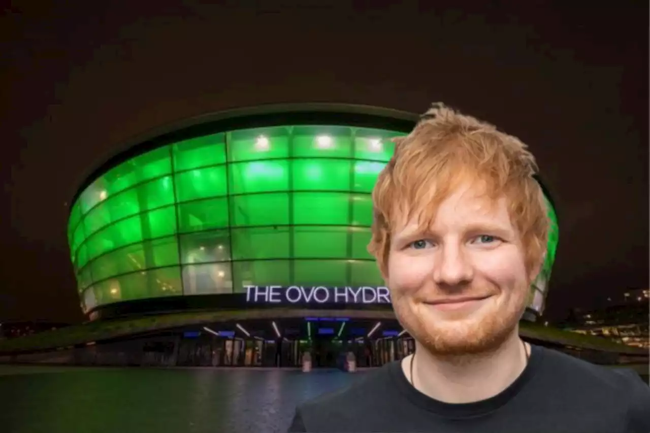 Ed Sheeran announces huge Glasgow show just WEEKS from today