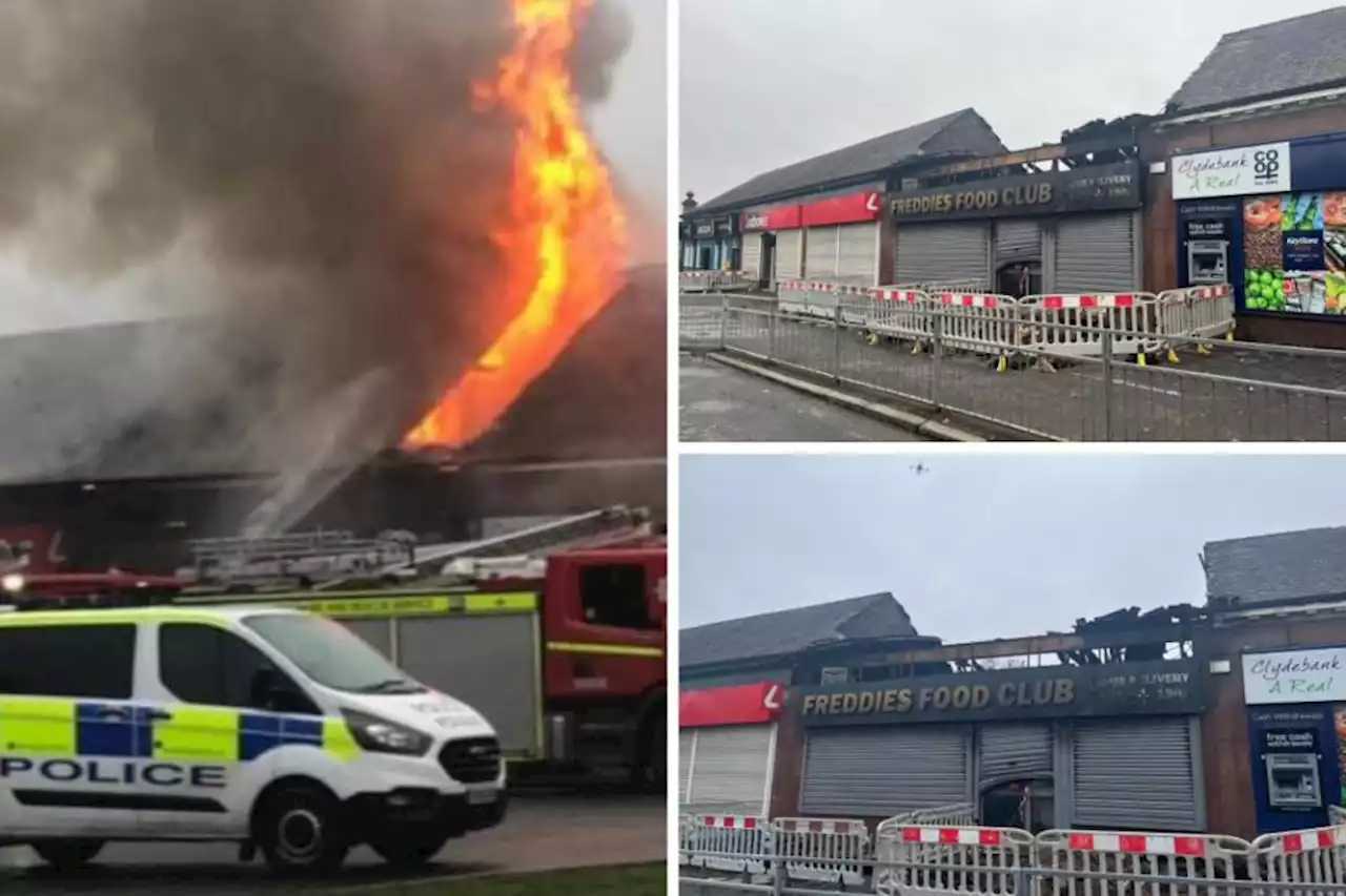 Staff of chippy devastated by fire to work from new location