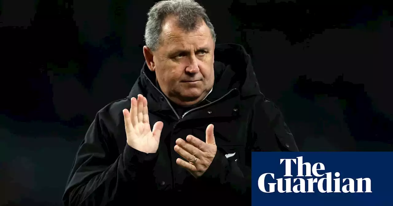 All Blacks to appoint Ian Foster’s post-World Cup successor within six weeks