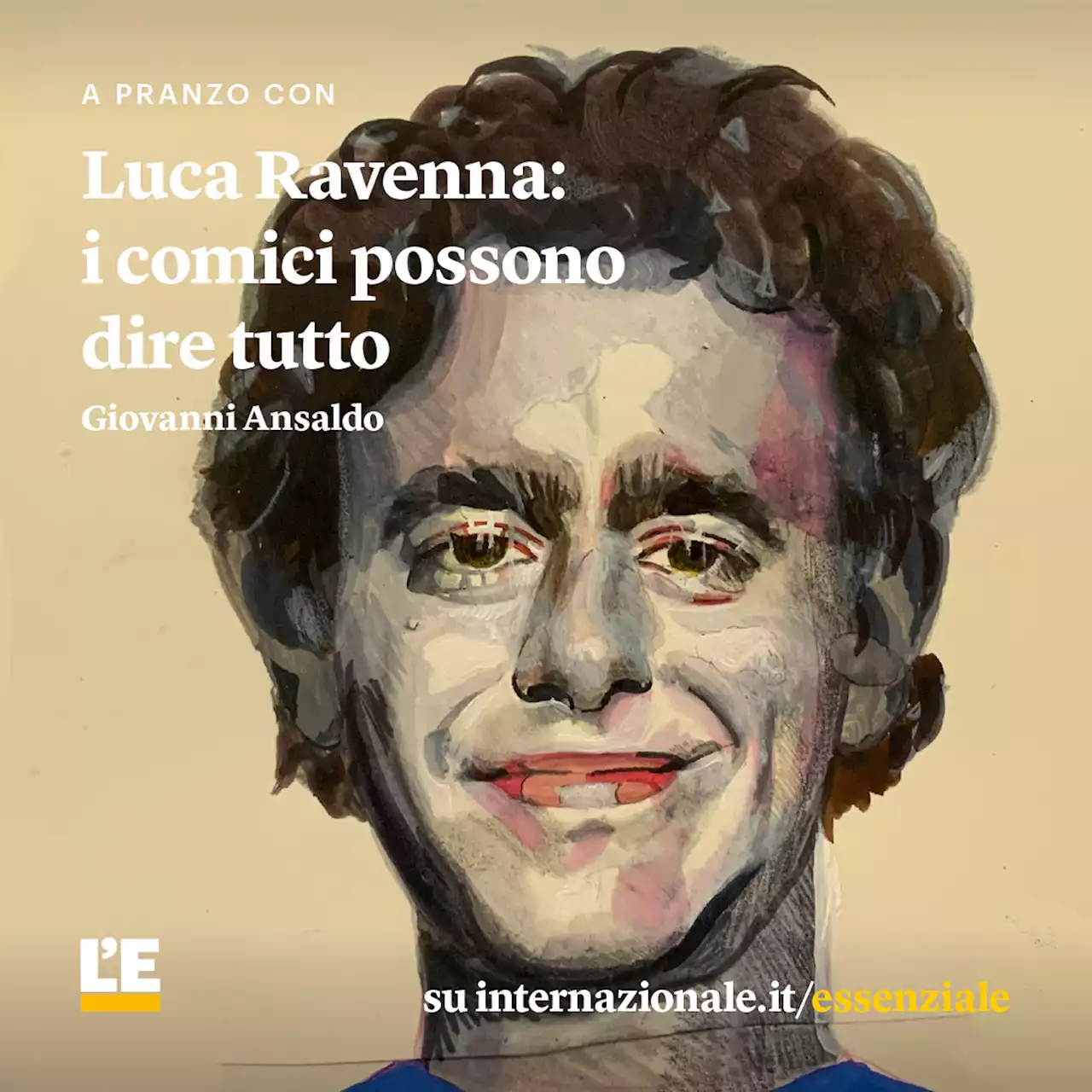 Luca Ravenna: i comici possono dire tutto