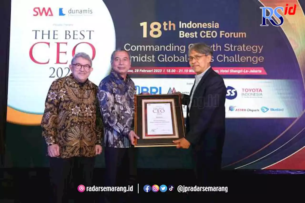 Leadership Kuat Bawa Dirut BRI Sunarso Menjadi Indonesia Best CEO 2022