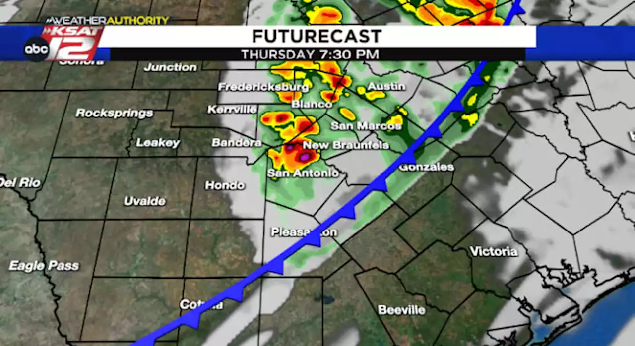 Small window for strong storm arrives with Thursday’s cold front