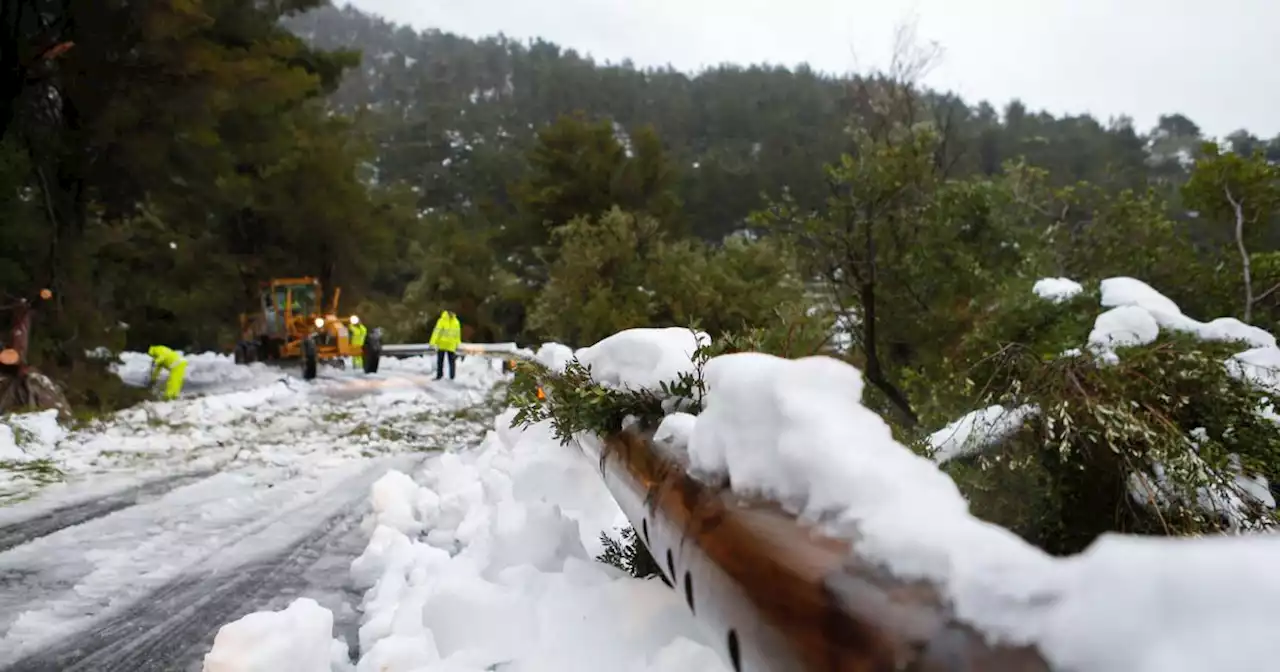 Mehr als ein Meter Schnee: Mallorca bittet Militär um Hilfe