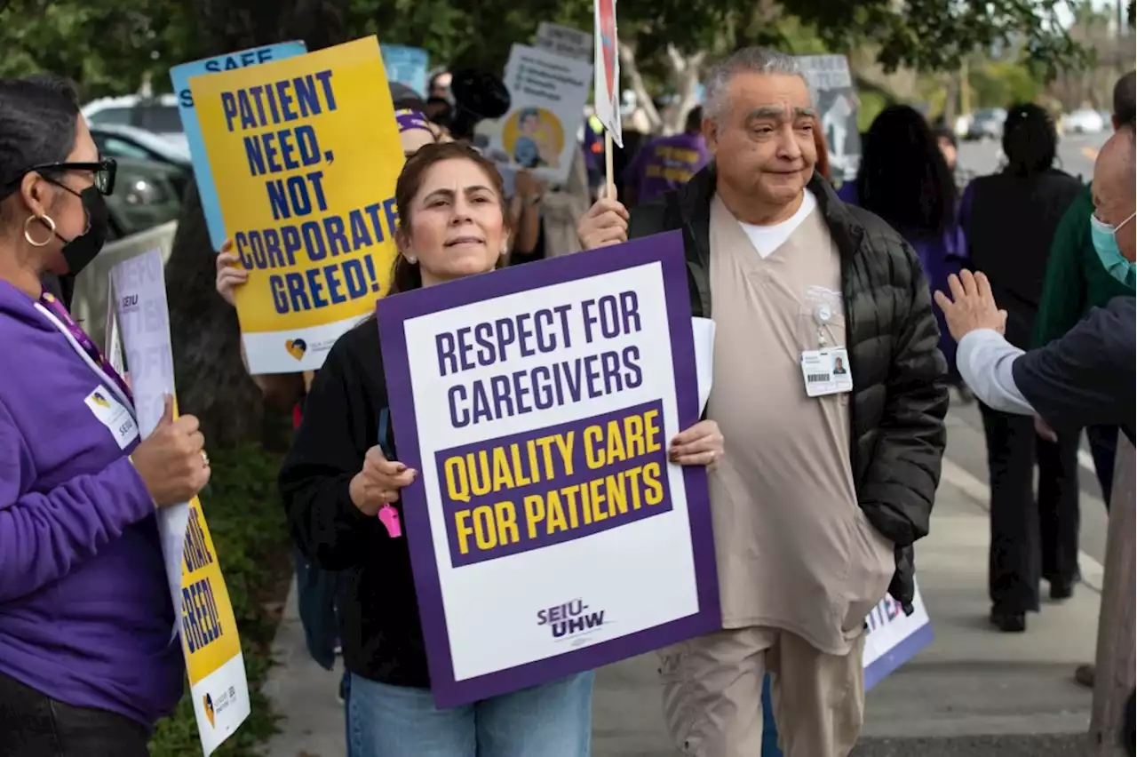 Thousand Oaks healthcare workers to protest short-staffing, low wages