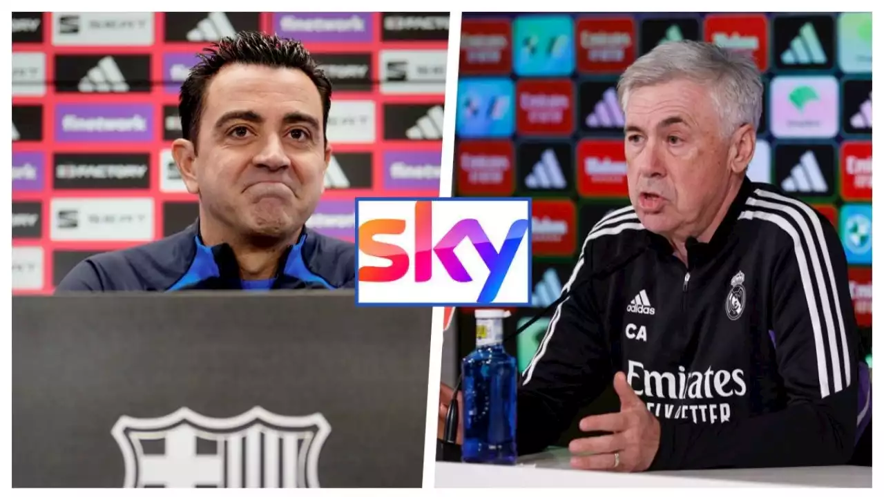 sky hará vibrar a aficionados del Real Madrid y el FC Barcelona con “El Clásico Watch Party”