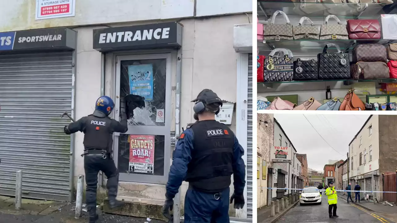 The ‘fake trade’ run by gangs where exploited workers escape via tunnels and leave shoppers trapped behind shutters