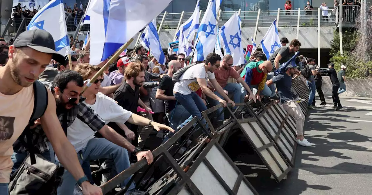 Israël: répression violente d'une manifestation d'opposants à la réforme judiciaire