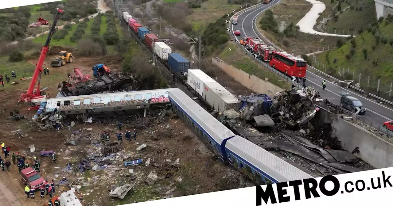 More than 30 killed and dozens injured in 'nightmare' train crash in Greece