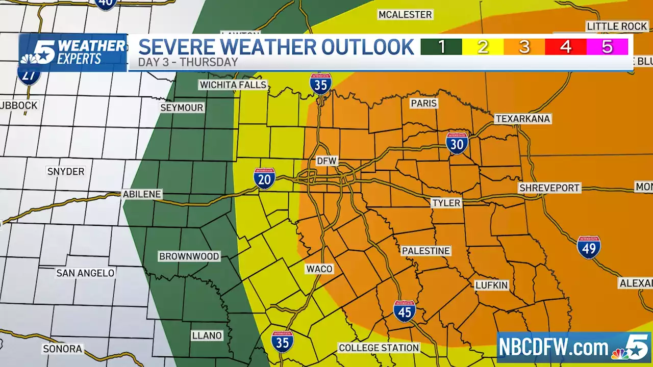 Spotty Storms Possible Wednesday, Powerful Storms Forecast for Thursday