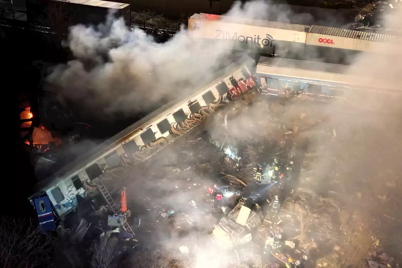 Fiery Greece Train Collision Kills 29, Injures at Least 85