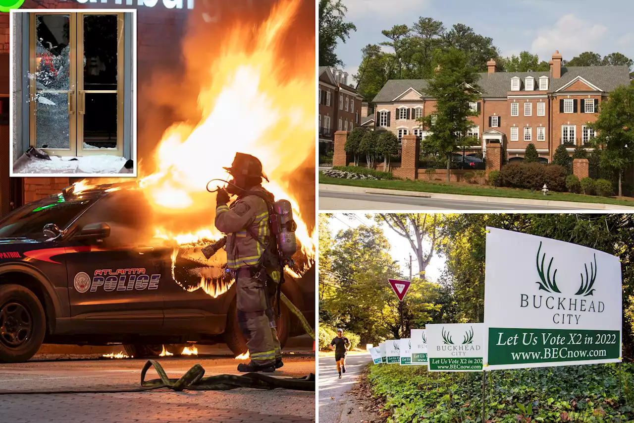 Atlanta’s wealthiest suburb eyes seceding from crime-ridden city