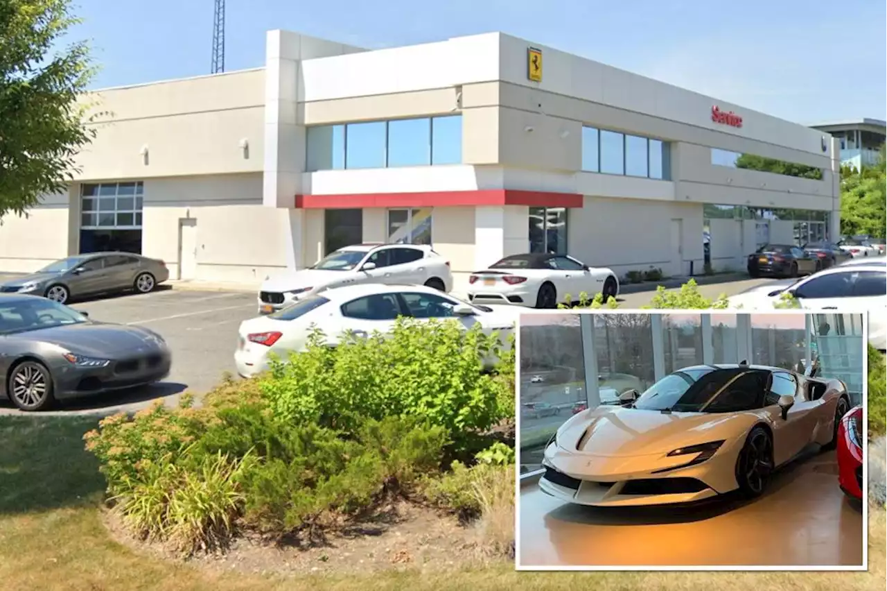 Trio steals four Ferraris in wild heist at Nassau County service center