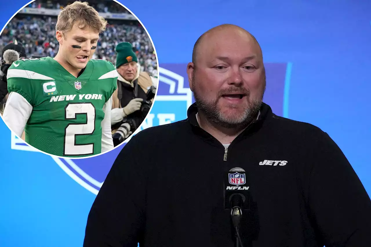 Jets’ Joe Douglas remains confident Zach Wilson will hit his ‘very high’ ceiling