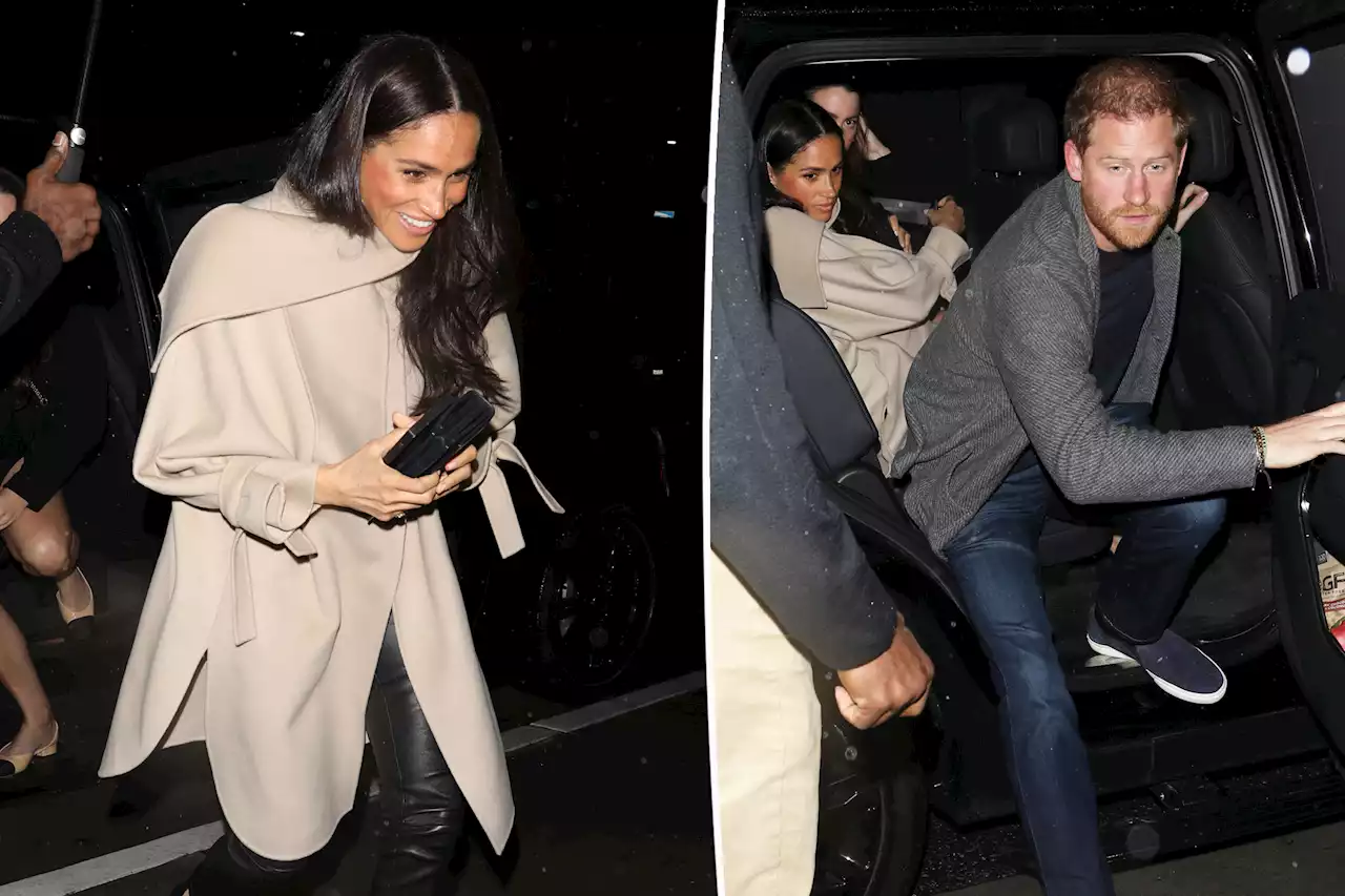 Meghan Markle, Prince Harry have first night out since bombshell ‘Spare’ released